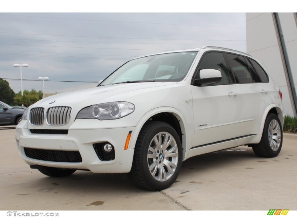 Alpine White 2013 BMW X5 xDrive 50i Exterior Photo #80572225