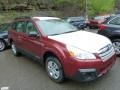 2013 Venetian Red Pearl Subaru Outback 2.5i  photo #4