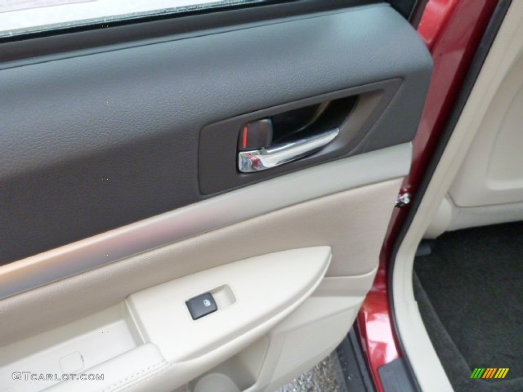 2013 Outback 2.5i - Venetian Red Pearl / Ivory photo #11
