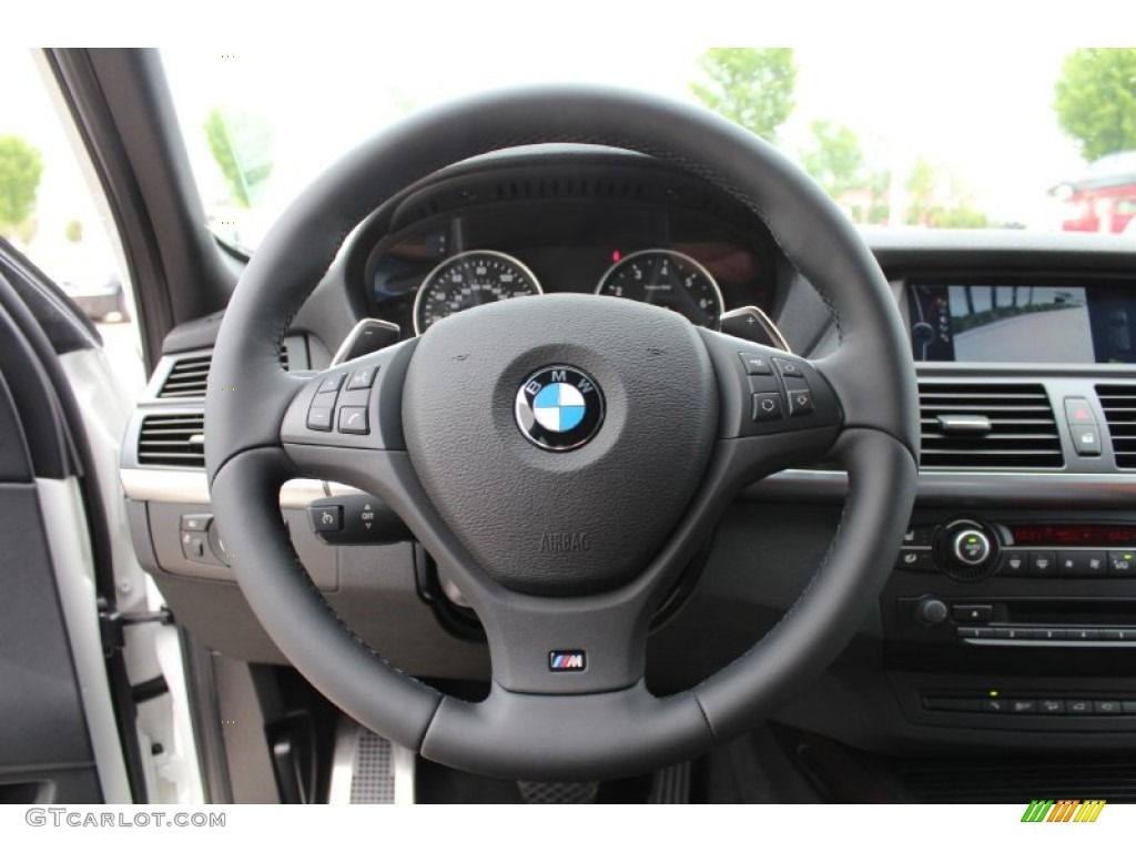 2013 BMW X5 xDrive 50i Cinnamon Brown Steering Wheel Photo #80572506