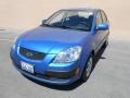 2009 Sapphire Blue Kia Rio LX Sedan  photo #3