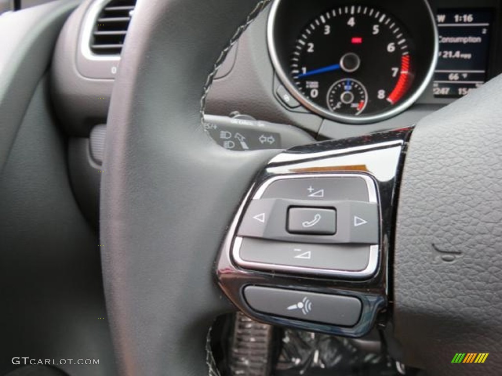 2012 Volkswagen Golf R 4 Door 4Motion Controls Photo #80572786