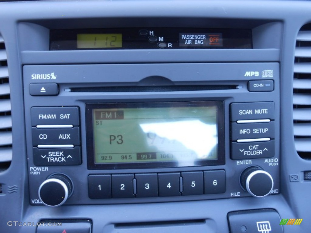 2009 Kia Rio LX Sedan Audio System Photo #80572966