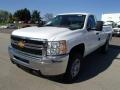 Summit White - Silverado 2500HD Work Truck Regular Cab Photo No. 2