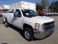 Summit White - Silverado 2500HD Work Truck Regular Cab Photo No. 4