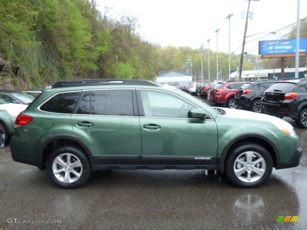Cypress Green Pearl 2013 Subaru Outback 2.5i Limited Exterior Photo #80573243