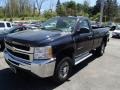 2008 Dark Blue Metallic Chevrolet Silverado 3500HD Work Truck Regular Cab 4x4  photo #3