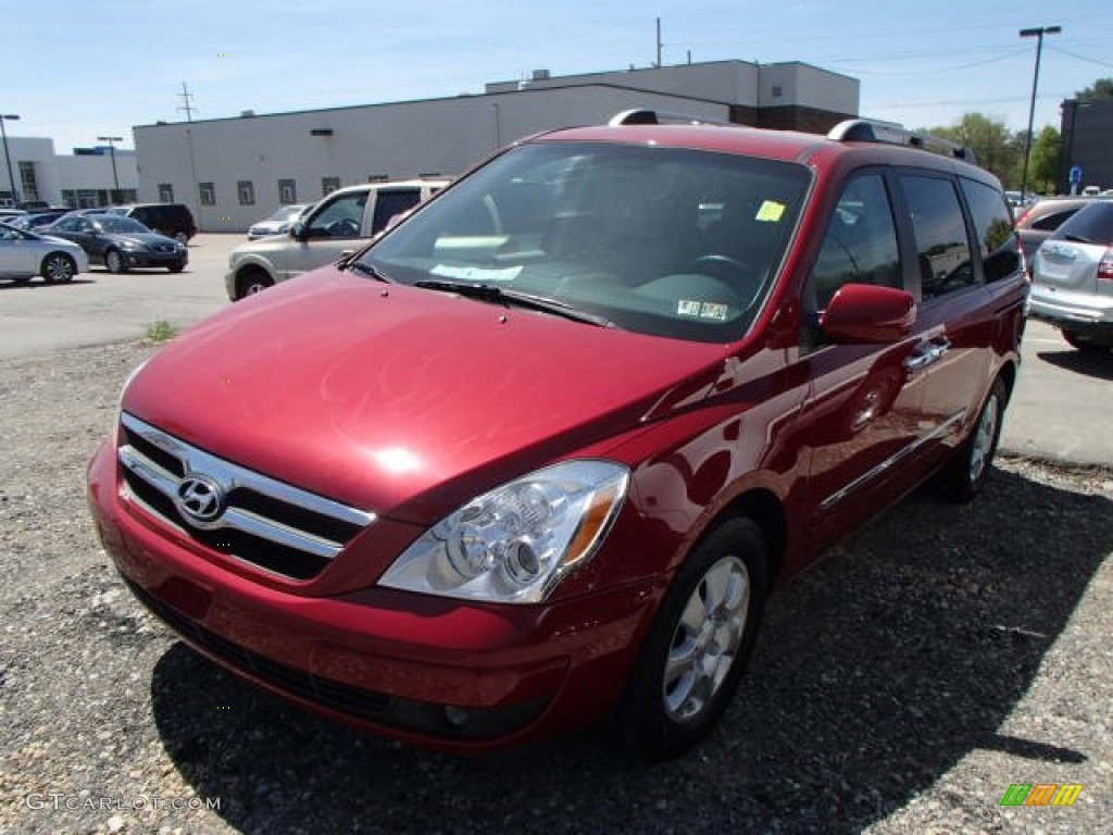 2007 Entourage GLS - Cranberry Red / Beige photo #3