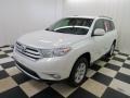 2013 Blizzard White Pearl Toyota Highlander   photo #3