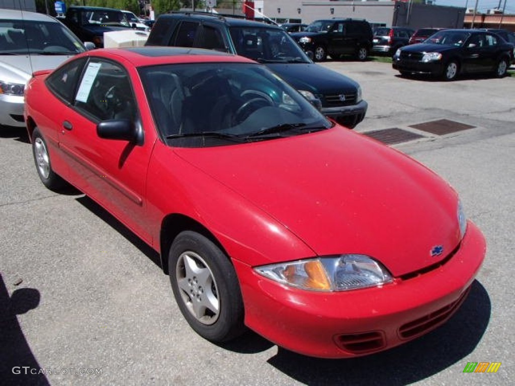 2000 Cavalier Coupe - Bright Red / Graphite photo #1