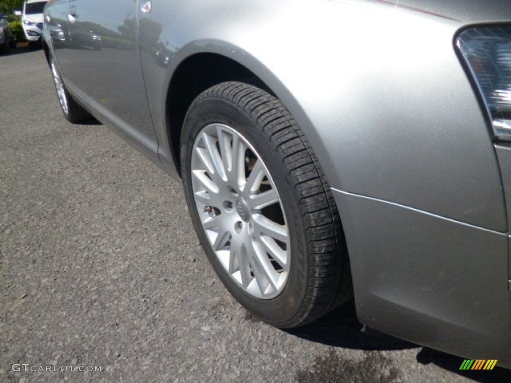 2006 A6 3.2 quattro Sedan - Oyster Grey Metallic / Ebony photo #9