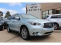 Glacial Silver 2013 Infiniti JX 35