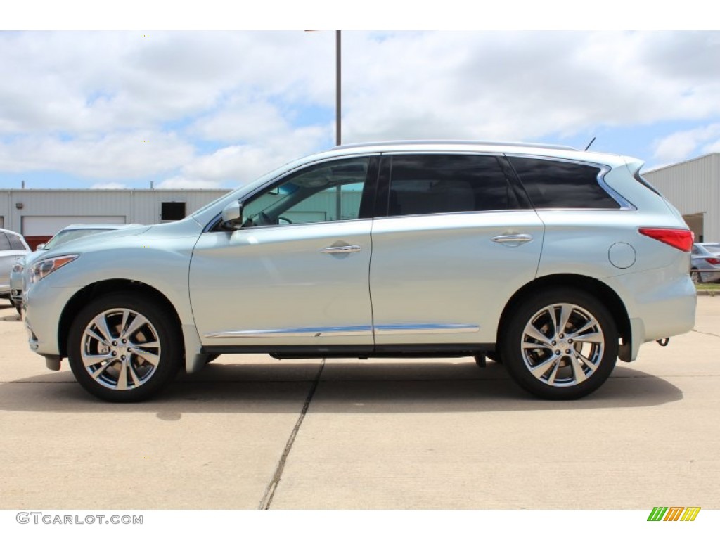 Glacial Silver 2013 Infiniti JX 35 Exterior Photo #80574988