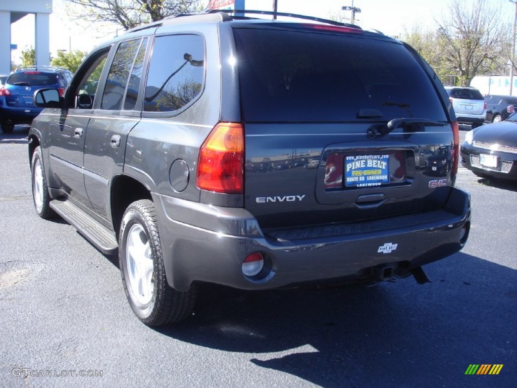 2007 Envoy SLT - Graphite Gray Metallic / Ebony photo #6