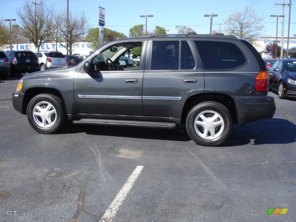 2007 Envoy SLT - Graphite Gray Metallic / Ebony photo #9