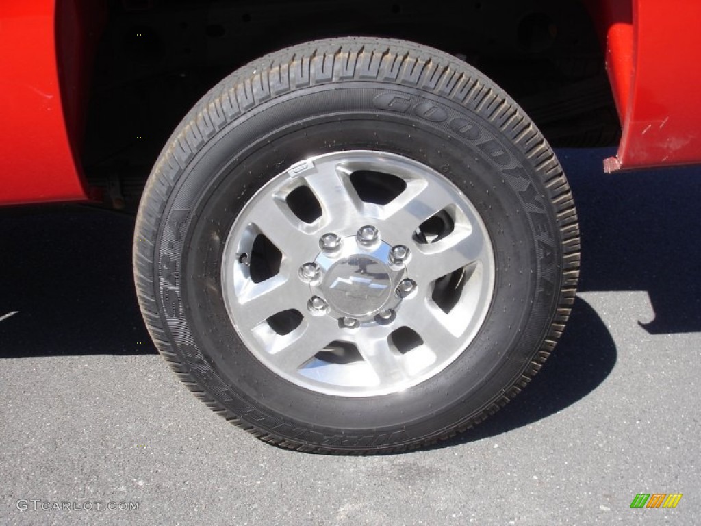 2012 Silverado 2500HD LT Crew Cab 4x4 - Victory Red / Ebony photo #5