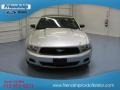2011 Ingot Silver Metallic Ford Mustang V6 Convertible  photo #3