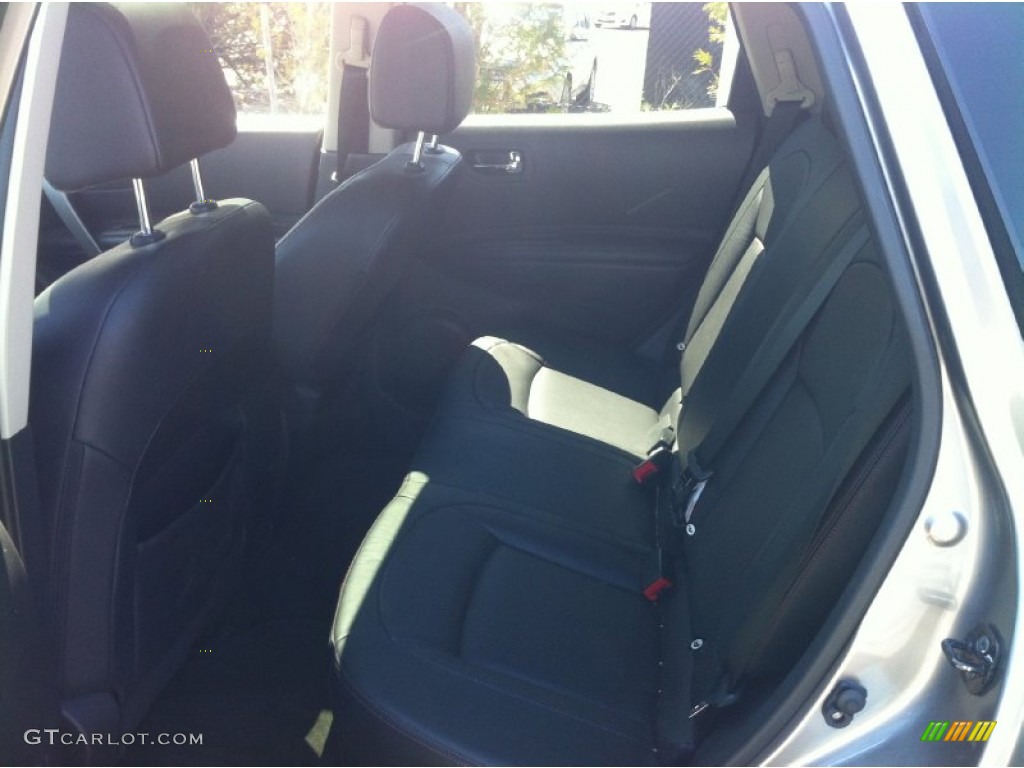 2011 Rogue SL AWD - Gotham Gray Metallic / Black photo #7