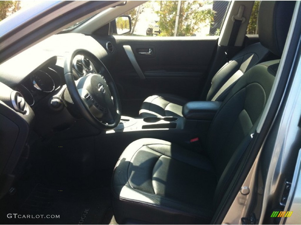 2011 Rogue SL AWD - Gotham Gray Metallic / Black photo #11