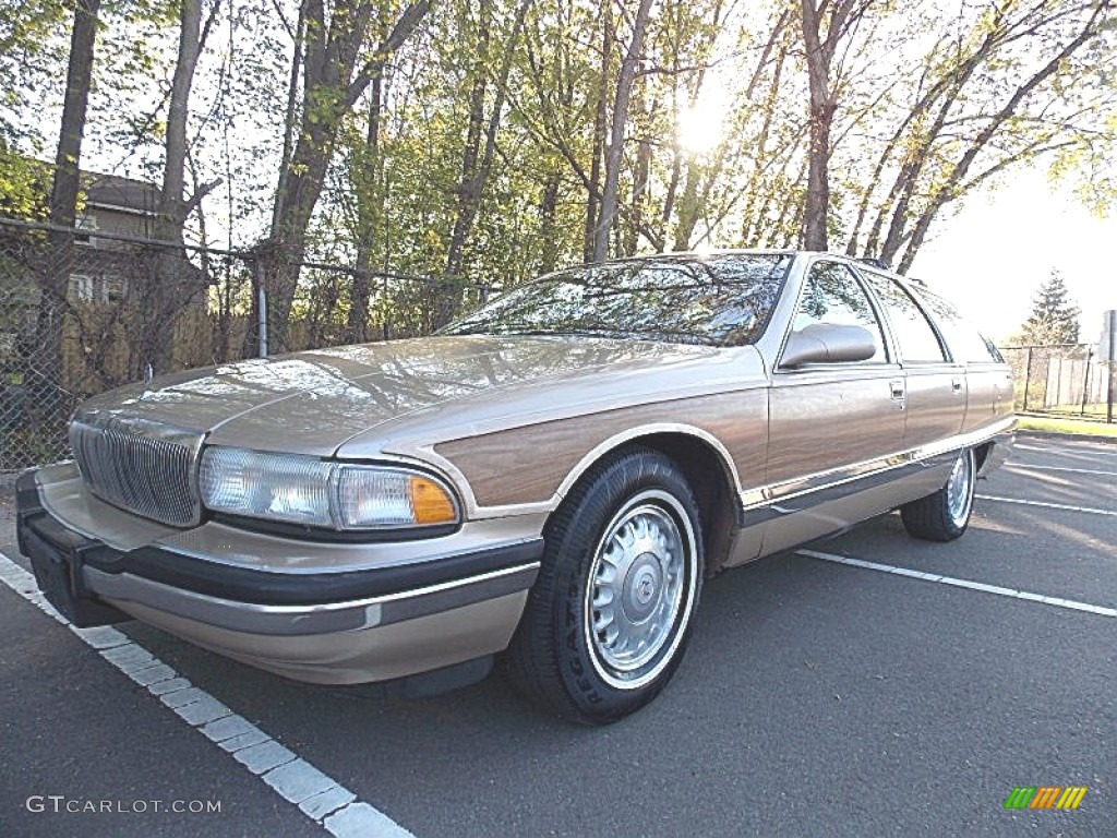 1995 Roadmaster Estate Wagon - Light Driftwood Metallic / Beige photo #1