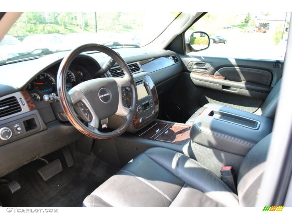 2008 Yukon XL Denali AWD - Dark Slate Metallic / Ebony photo #3