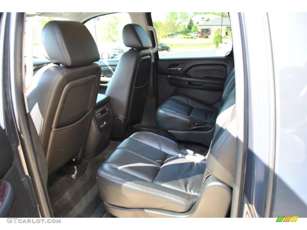 2008 Yukon XL Denali AWD - Dark Slate Metallic / Ebony photo #4
