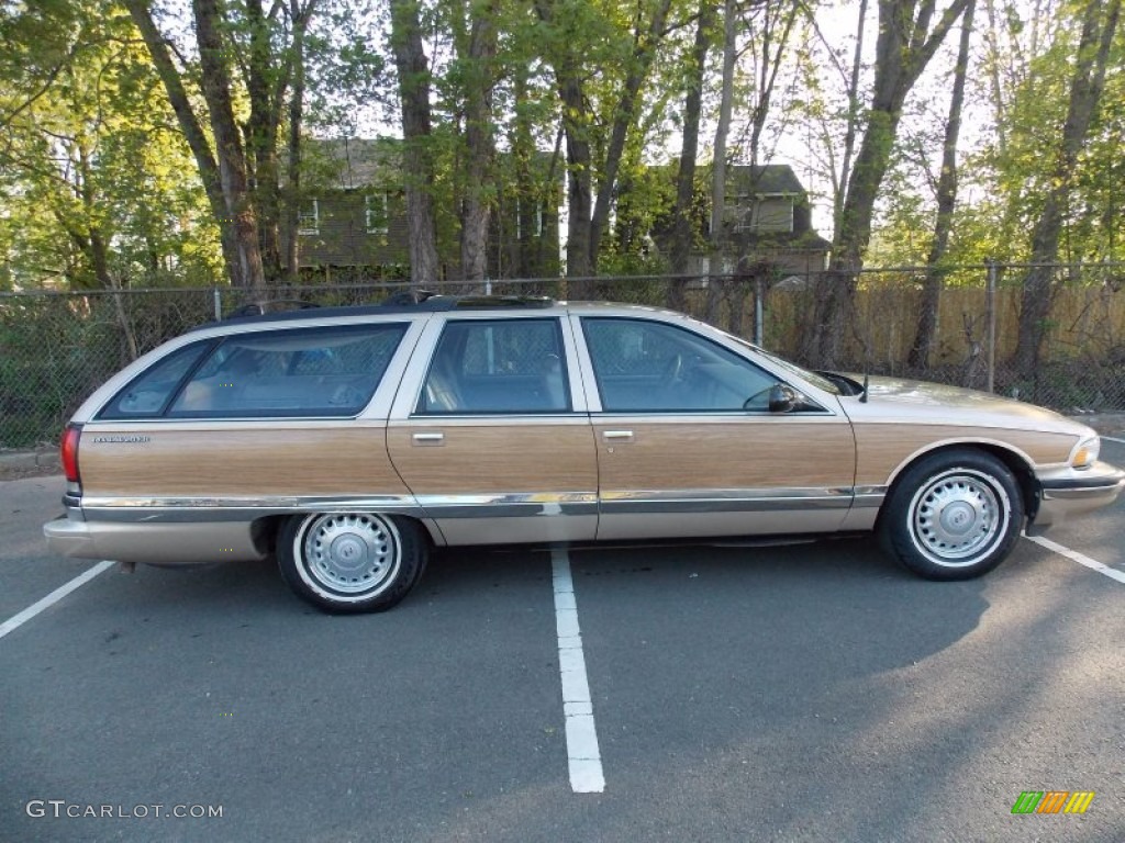 1995 Roadmaster Estate Wagon - Light Driftwood Metallic / Beige photo #6