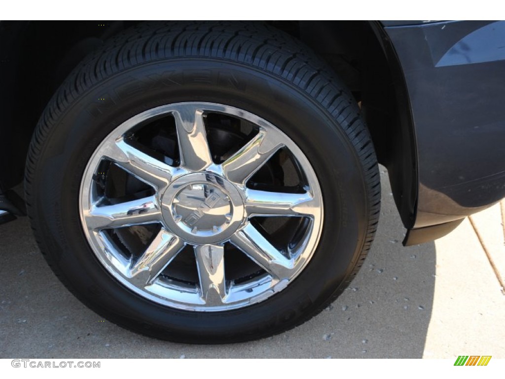 2008 Yukon XL Denali AWD - Dark Slate Metallic / Ebony photo #9
