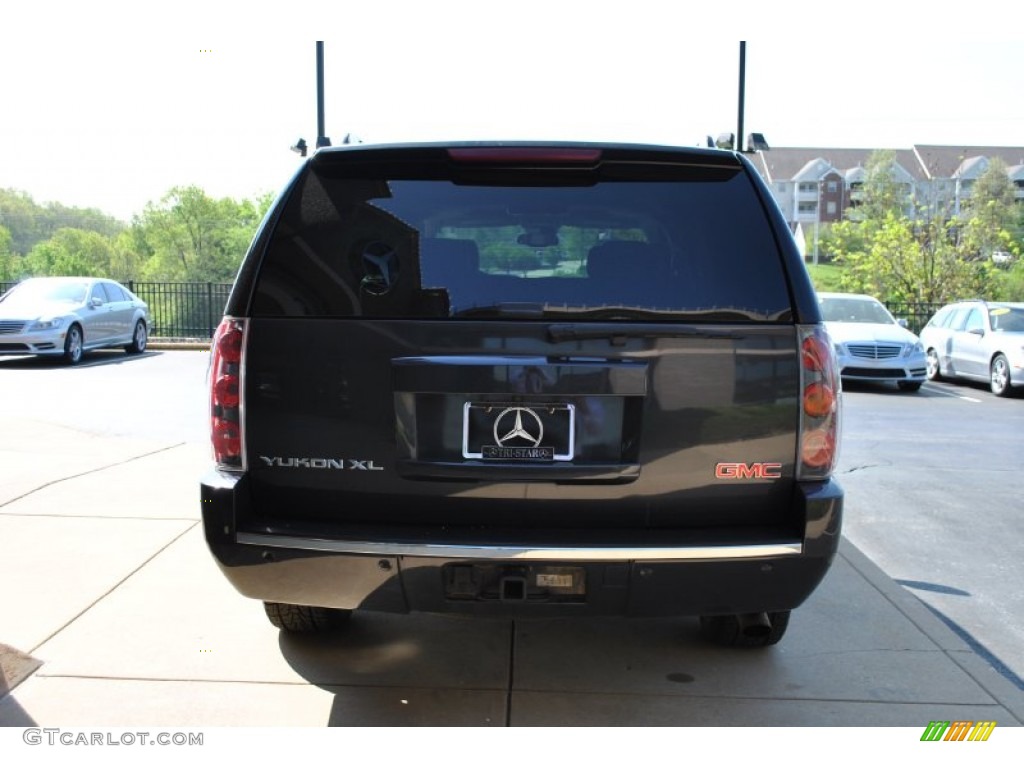 2008 Yukon XL Denali AWD - Dark Slate Metallic / Ebony photo #11
