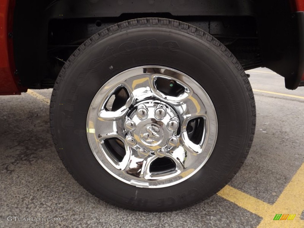 2013 2500 Tradesman Crew Cab 4x4 - Copperhead Pearl / Black/Diesel Gray photo #25