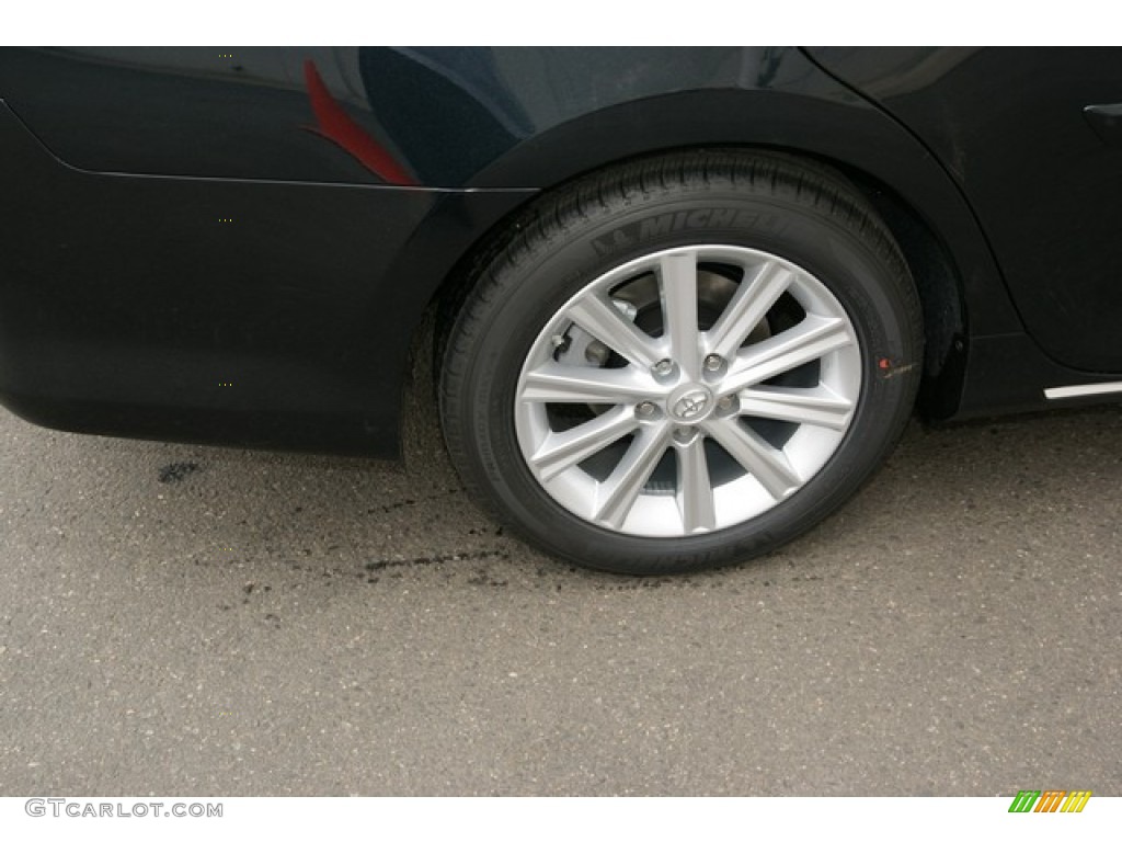 2013 Camry Hybrid XLE - Cosmic Gray Metallic / Light Gray photo #9