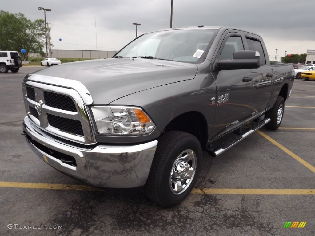 Mineral Gray Metallic 2013 Ram 2500 Tradesman Crew Cab 4x4 Exterior Photo #80581590