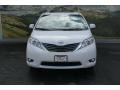 2013 Super White Toyota Sienna XLE AWD  photo #3