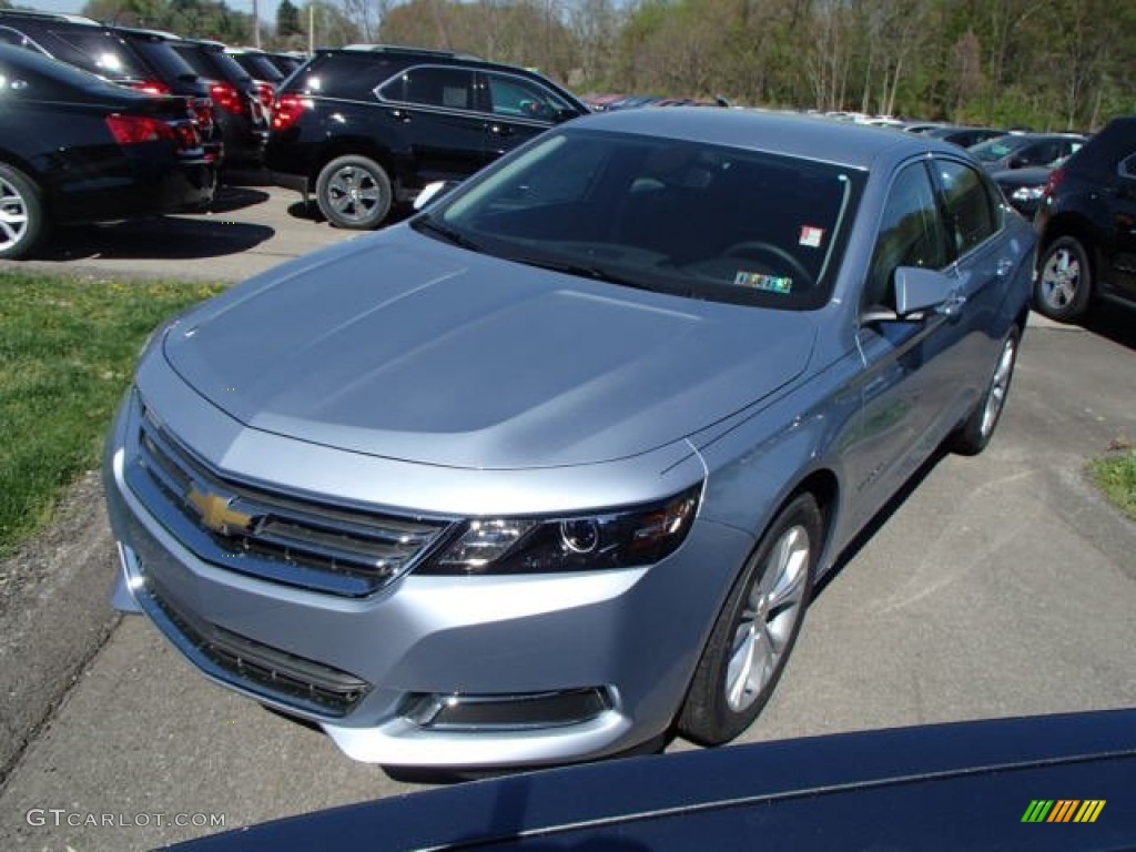 2014 Impala LT - Silver Topaz Metallic / Jet Black photo #4