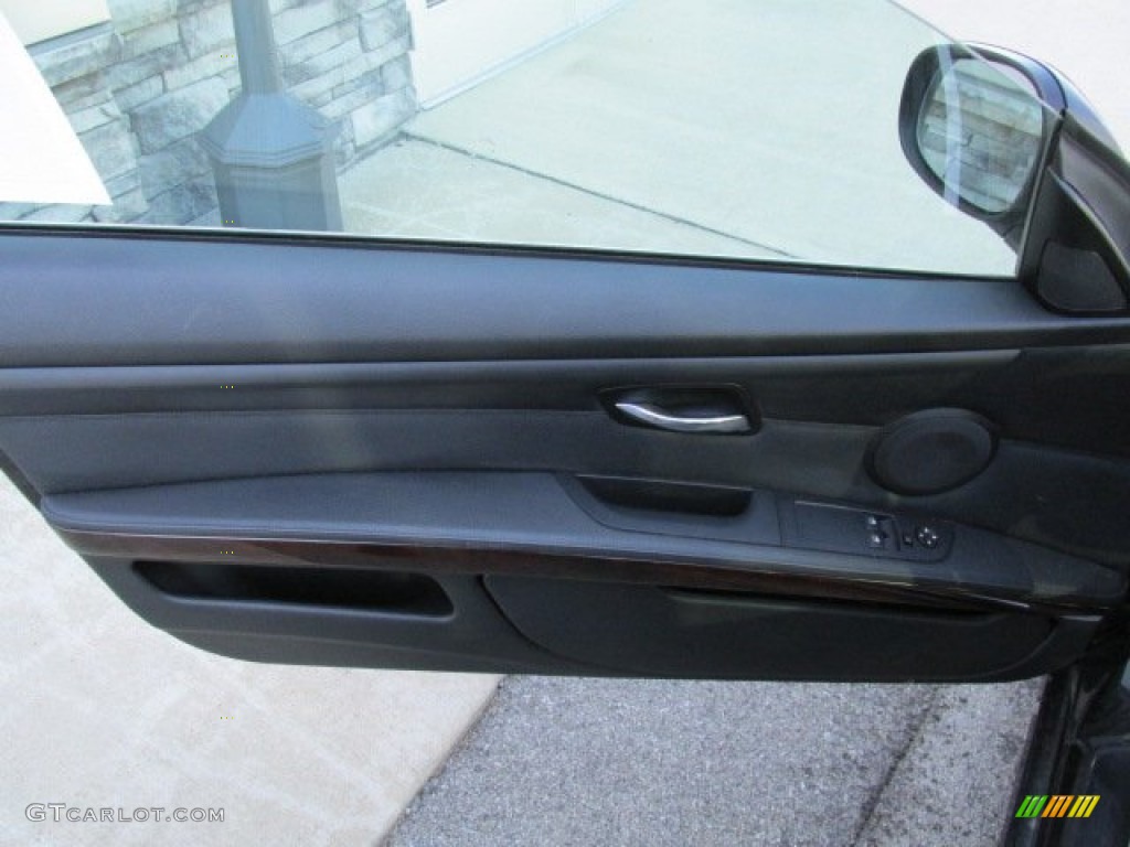 2011 3 Series 328i xDrive Coupe - Jet Black / Black photo #7