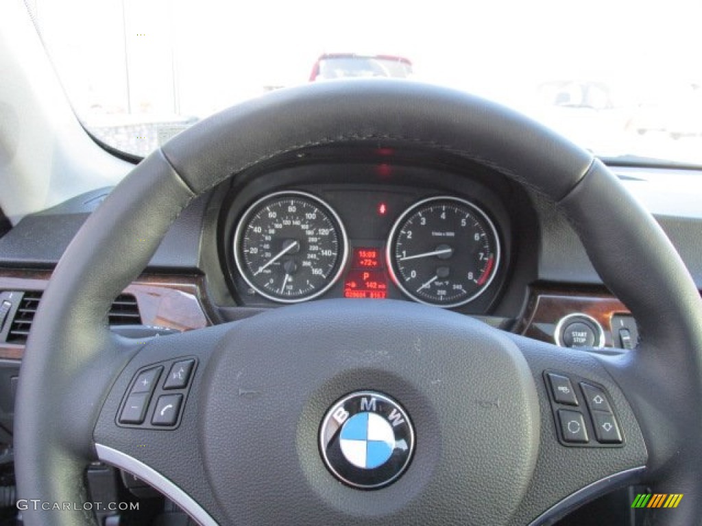 2011 3 Series 328i xDrive Coupe - Jet Black / Black photo #14