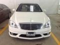 Arctic White 2009 Mercedes-Benz S 63 AMG Sedan