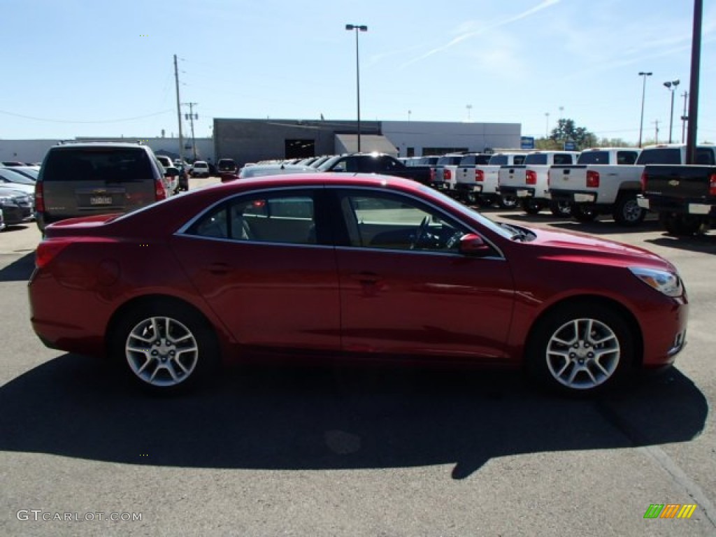 Crystal Red Tintcoat Chevrolet Malibu