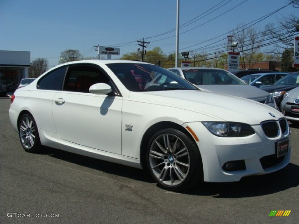 Alpine White 2009 BMW 3 Series 328xi Coupe Exterior Photo #80584612