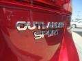 2013 Rally Red Metallic Mitsubishi Outlander Sport ES  photo #9