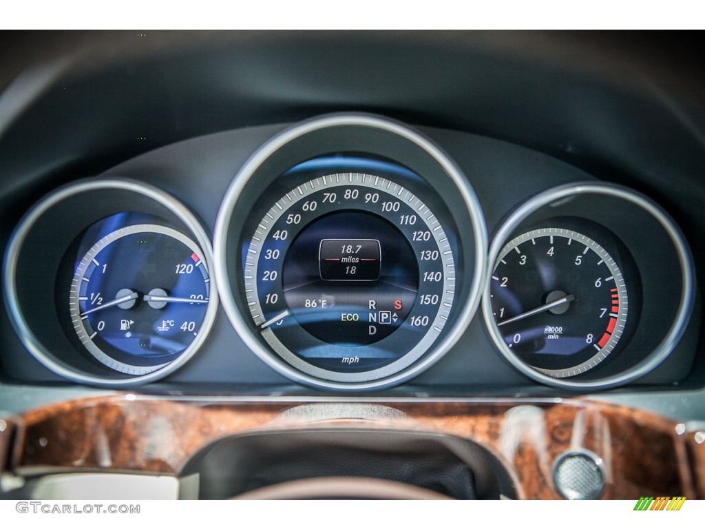 2014 Mercedes-Benz E 350 Sport Sedan Gauges Photo #80584882