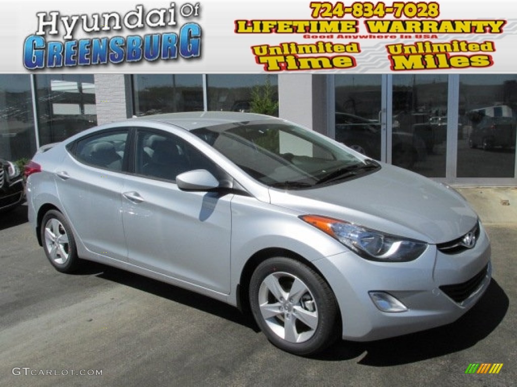 2013 Elantra GLS - Silver / Gray photo #1