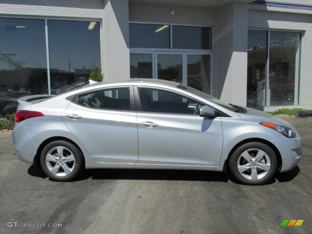 2013 Elantra GLS - Silver / Gray photo #2