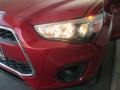 2013 Rally Red Metallic Mitsubishi Outlander Sport ES  photo #29