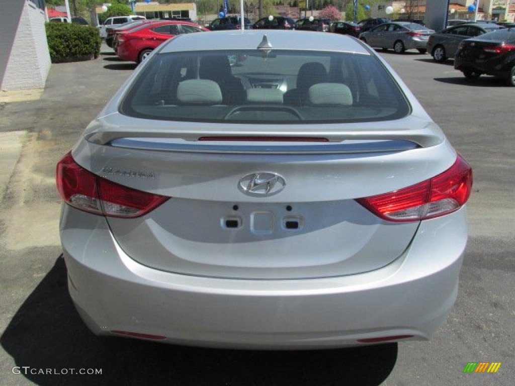 2013 Elantra GLS - Silver / Gray photo #4