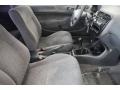Gray 1999 Honda Civic DX Coupe Interior