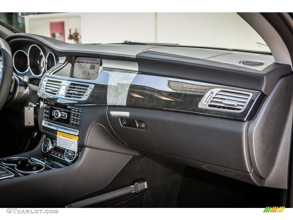 2014 Mercedes-Benz CLS 550 Coupe Black Dashboard Photo #80585239