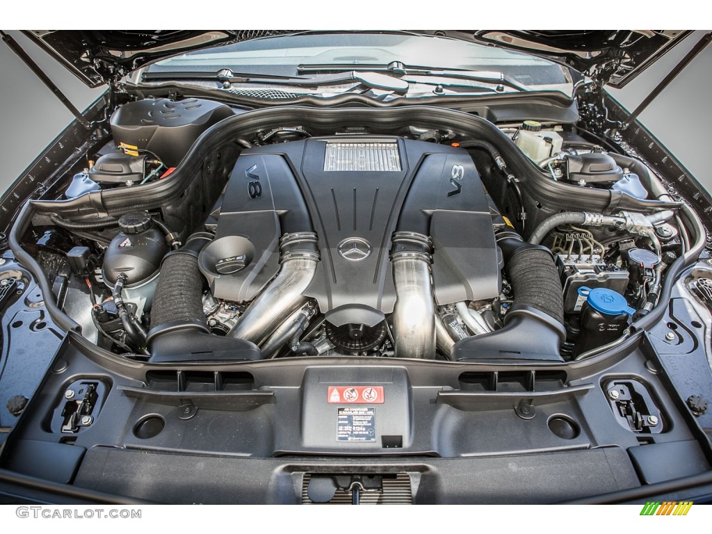 2014 Mercedes-Benz CLS 550 Coupe 4.6 Liter Twin-Turbocharged DOHC 32-Valve VVT V8 Engine Photo #80585273