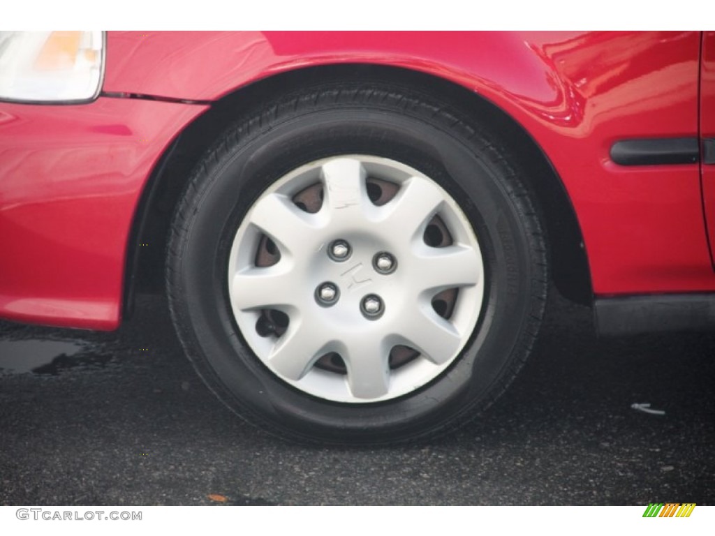 1999 Honda Civic DX Coupe Wheel Photos