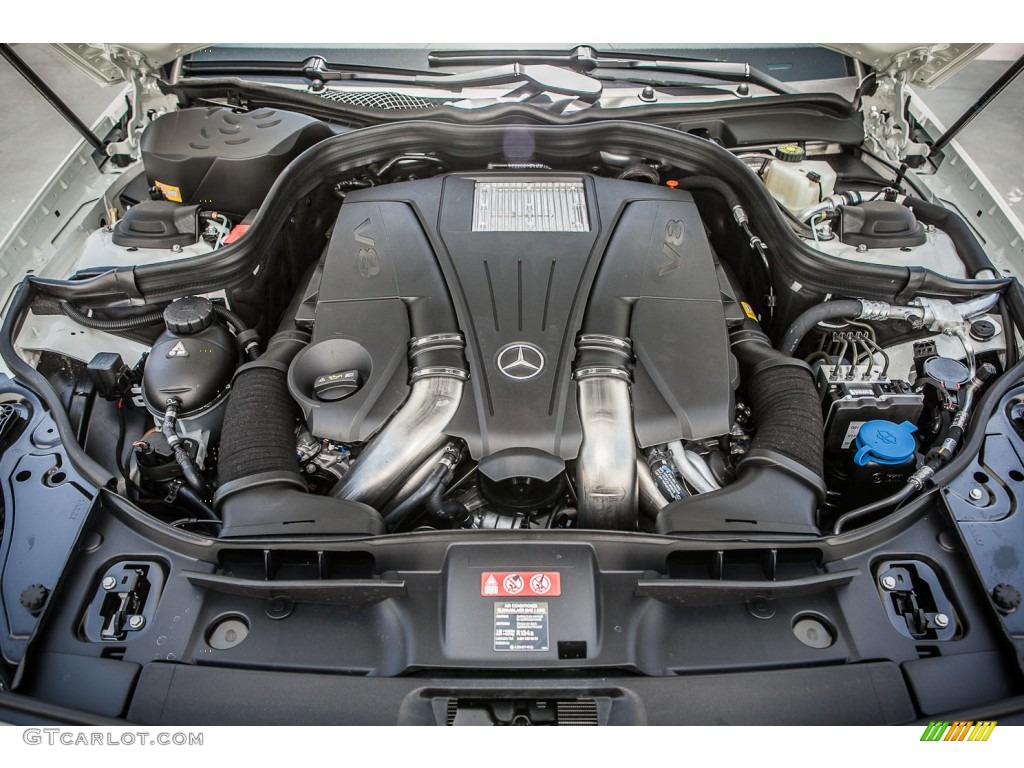 2014 Mercedes-Benz CLS 550 Coupe 4.6 Liter Twin-Turbocharged DOHC 32-Valve VVT V8 Engine Photo #80585597
